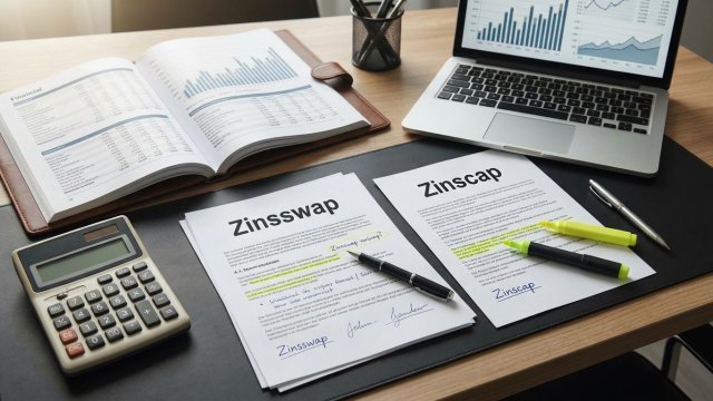 Gesamtkosten von Zinsswap und Zinscap berechnen und vergleichen