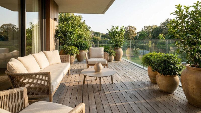 Balkon und Terrasse auf Vordermann bringen: Materialien, Pflege und Kosten