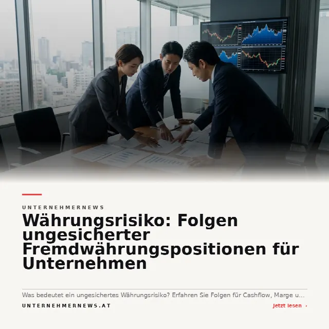 Share-Card fuer Währungsrisiko: Folgen ungesicherter Fremdwährungspositionen für Unternehmen